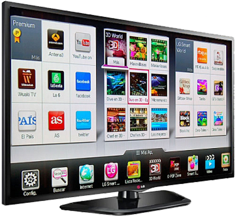 Lg Smart Tv - Tv Lg Smart Tv (600x455), Png Download