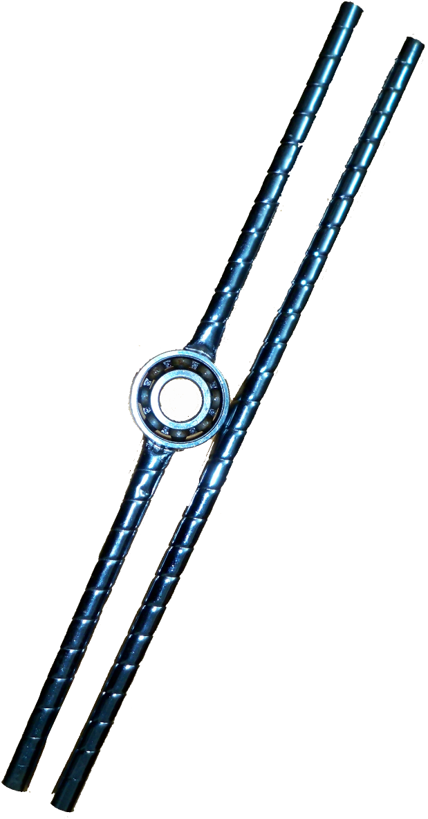 Bearing Aata Pipe Dandiya Sticks For Navratri - Dandiya Stick For Garba Dance (768x1267), Png Download