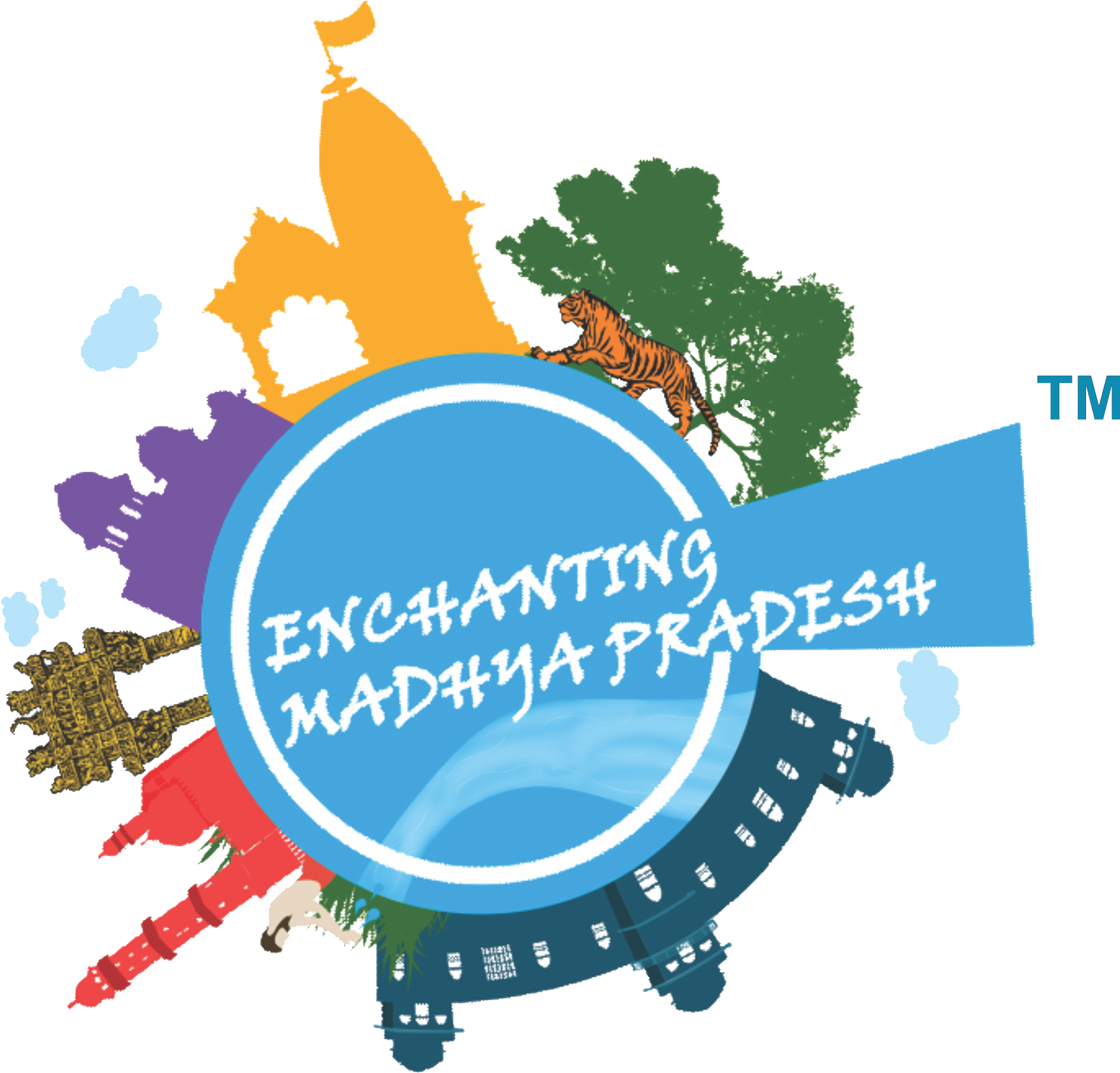 Mp Tourism Packages - Madhya Pradesh (2884x2356), Png Download