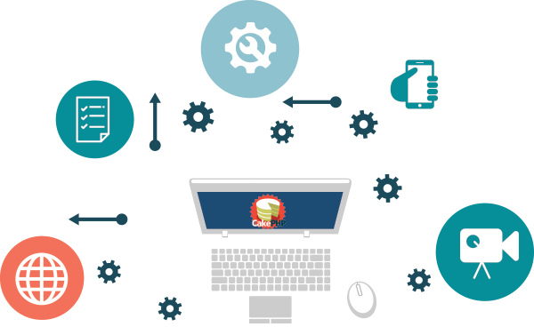 Cake Php Img - Cakephp Development (600x368), Png Download