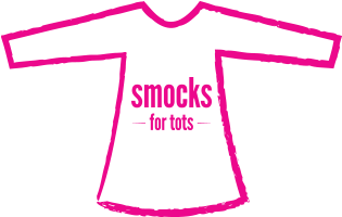 Smocks For Tots Intro - White Coat (566x213), Png Download