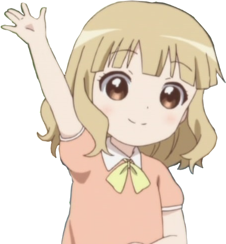 Girl Raising Her Hand O3o , - Cartoon Girl Raising Her Hand (462x500), Png Download