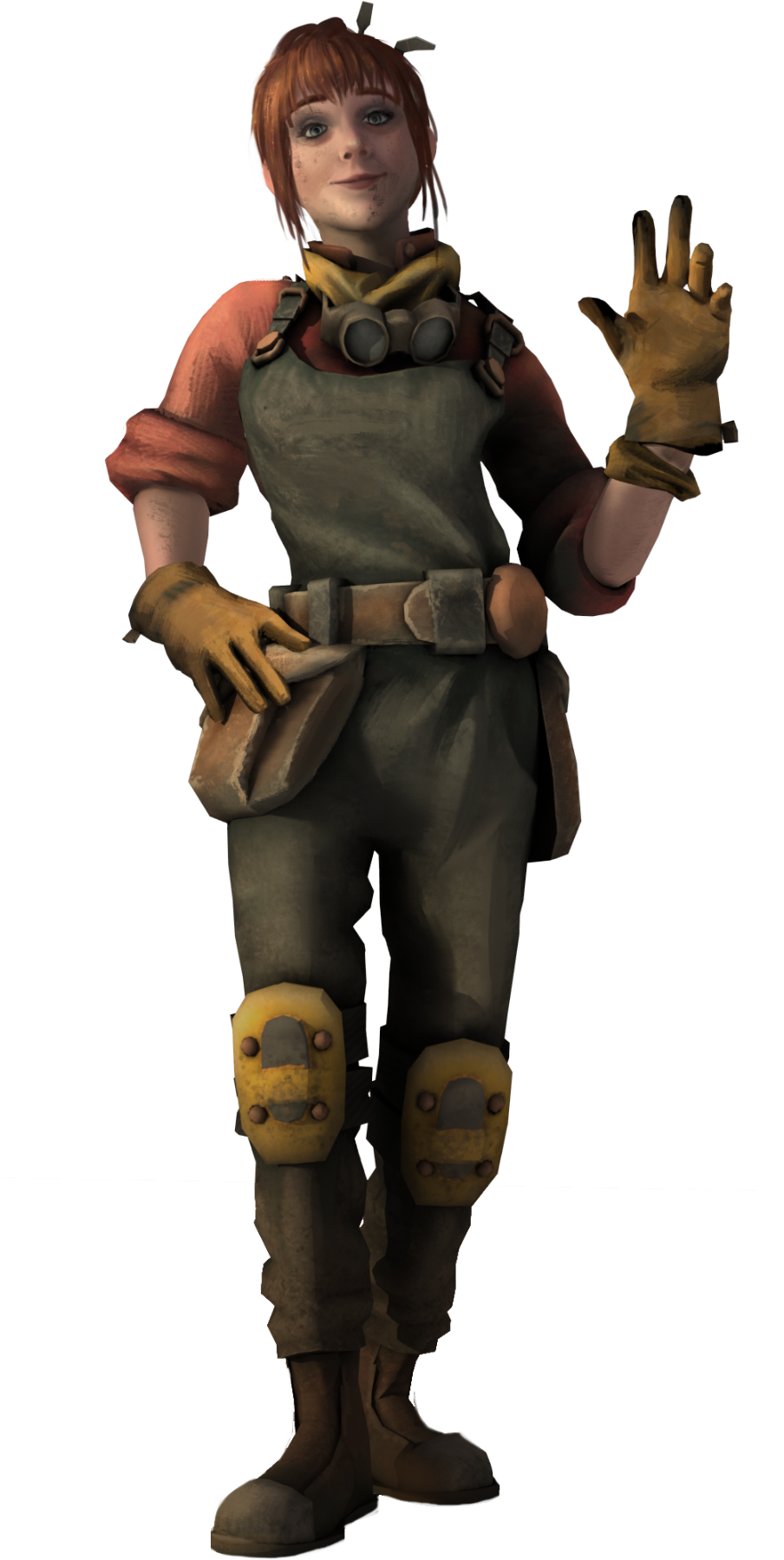 Character Girl - Combat Medic (1000x2000), Png Download