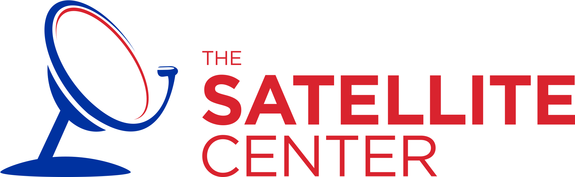 The Satellite Center - Satellite Logo (1973x608), Png Download