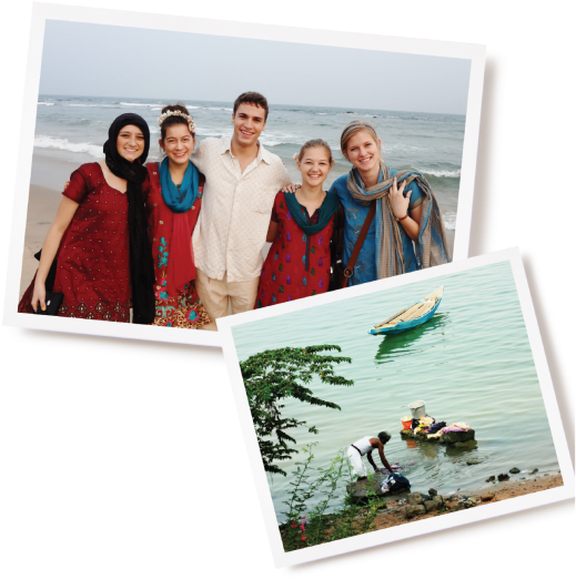 Five Byu Students Pose In Traditional Indian Dress - Student (600x600), Png Download