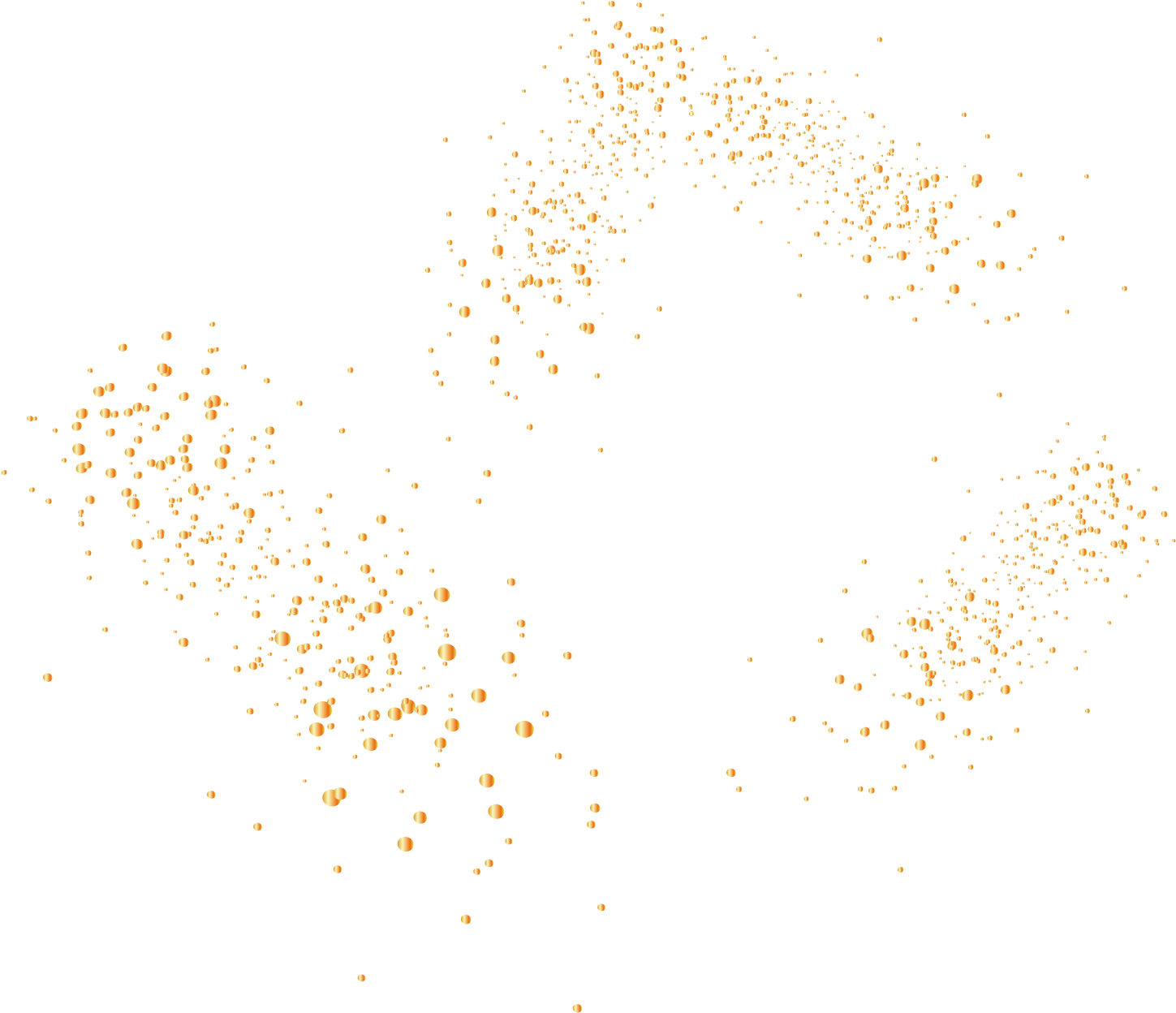 Christmas Light Effects - Beige (1500x1500), Png Download