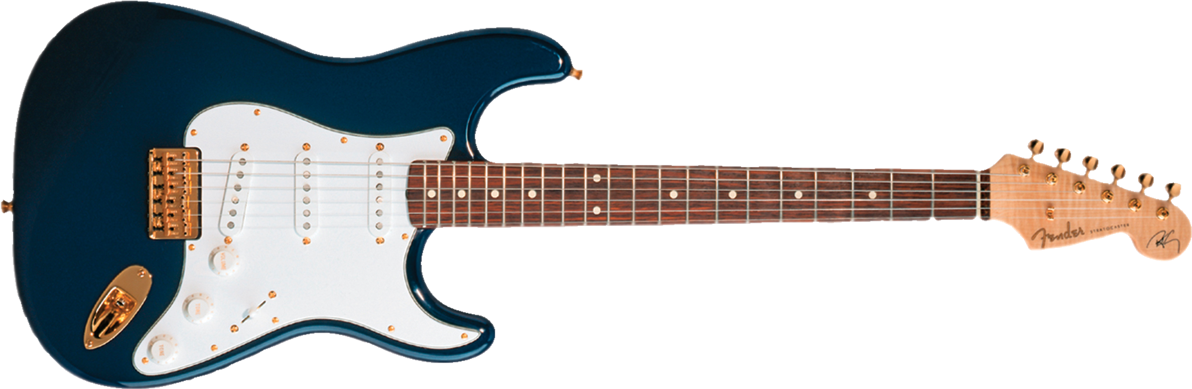 Robert Cray Signature Stratocaster®, Rosewood Fingerboard, - Fender Custom Shop Robert Cray Signature Stratocaster, (2400x802), Png Download