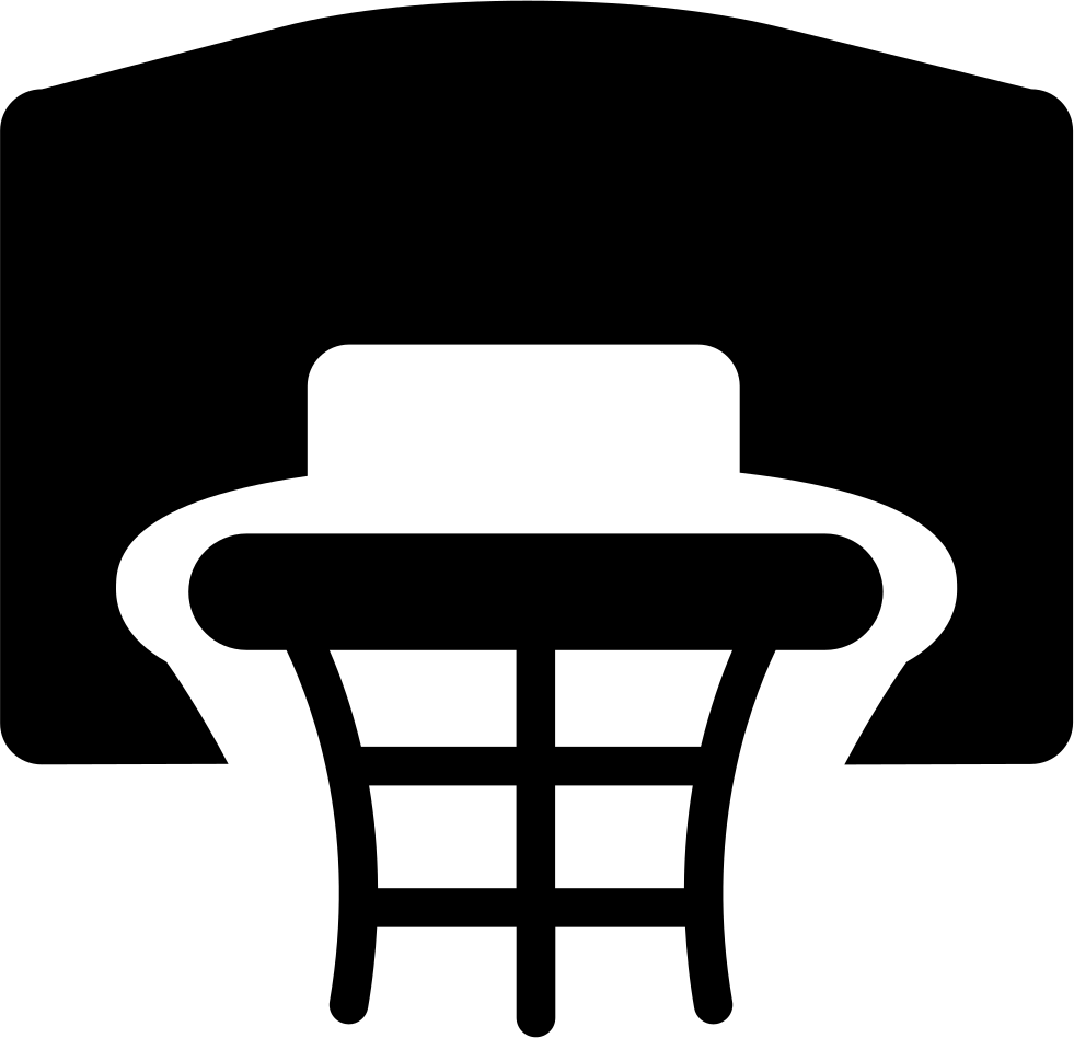 Basketball Frontal Basket Vector - Baloncesto Icono (400x400), Png Download