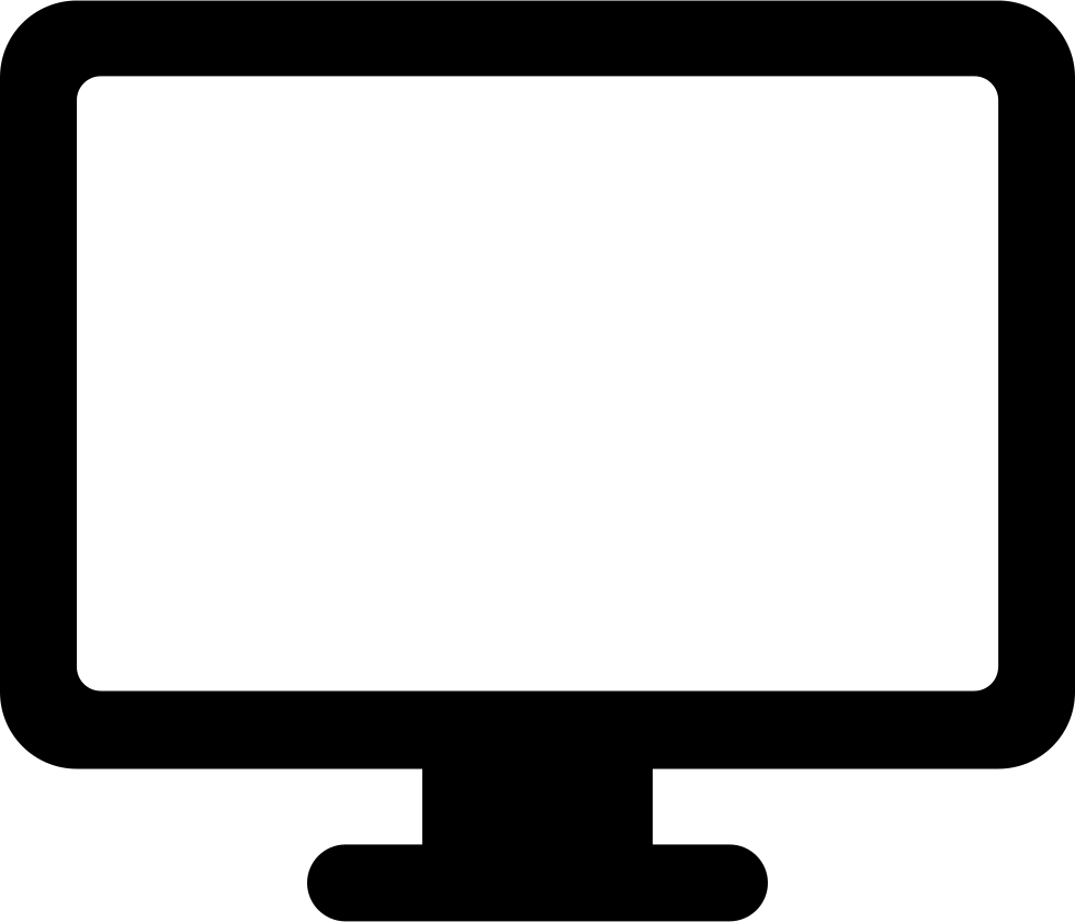 Desktop Comments - Desktop Vector Icon Png (980x840), Png Download