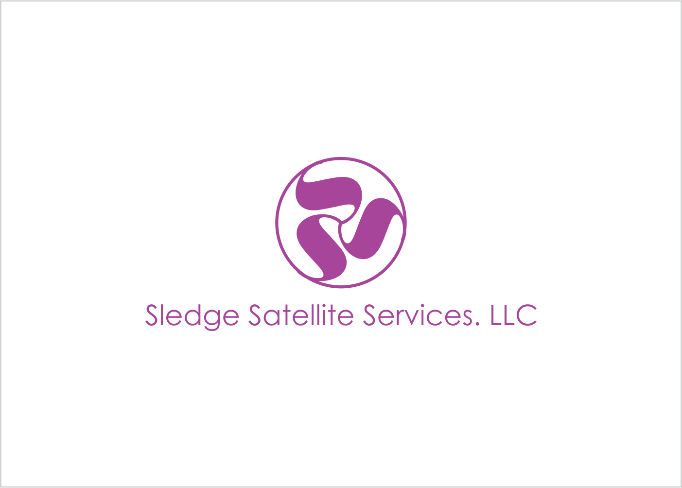 Elegant, Playful, Satellite Tv Logo Design For Sledge - Classera (1403x1004), Png Download