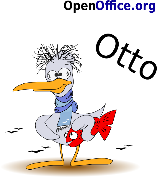 Open Office Mascot Svg Clip Arts 540 X 600 Px (540x600), Png Download