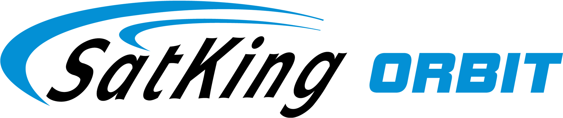 Satking Orbit Automatic Satellite Tv Logo - Satking Logo (1811x394), Png Download