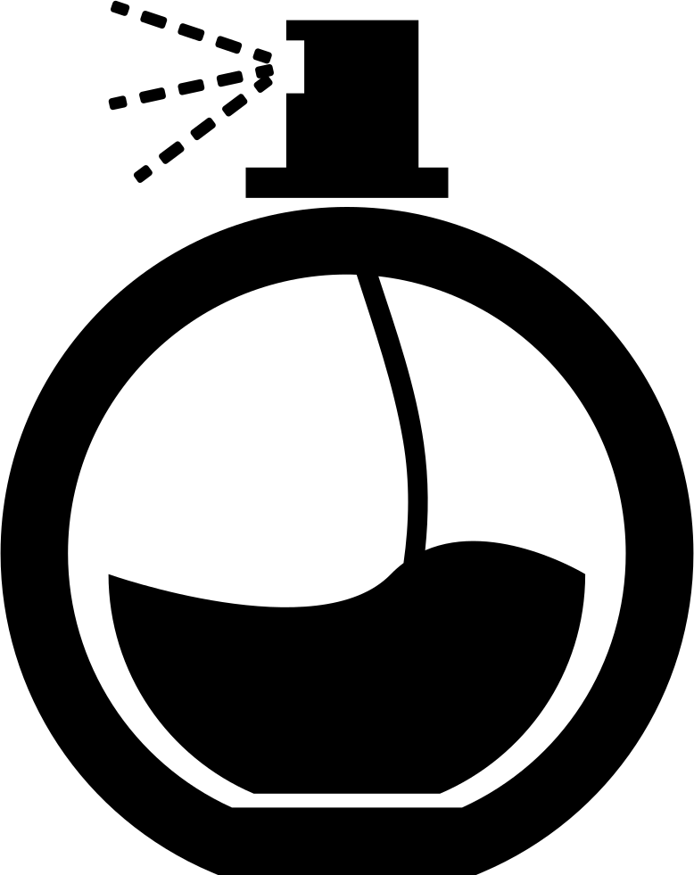 Perfume Spray Container - Icon Perfume Bottle Png (778x981), Png Download