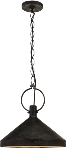 Limoges Large Pendant In Natural Rust With Aged Iron - Visual Comfort Limoges Pendant Light Suzanne Kasler (480x480), Png Download