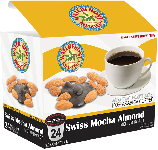 Swiss Mocha Almond - Almond (600x570), Png Download