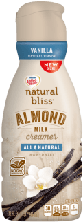 Natural Bliss Vanilla Almond Milk - Coffee Mate Almond Milk Creamer (350x400), Png Download