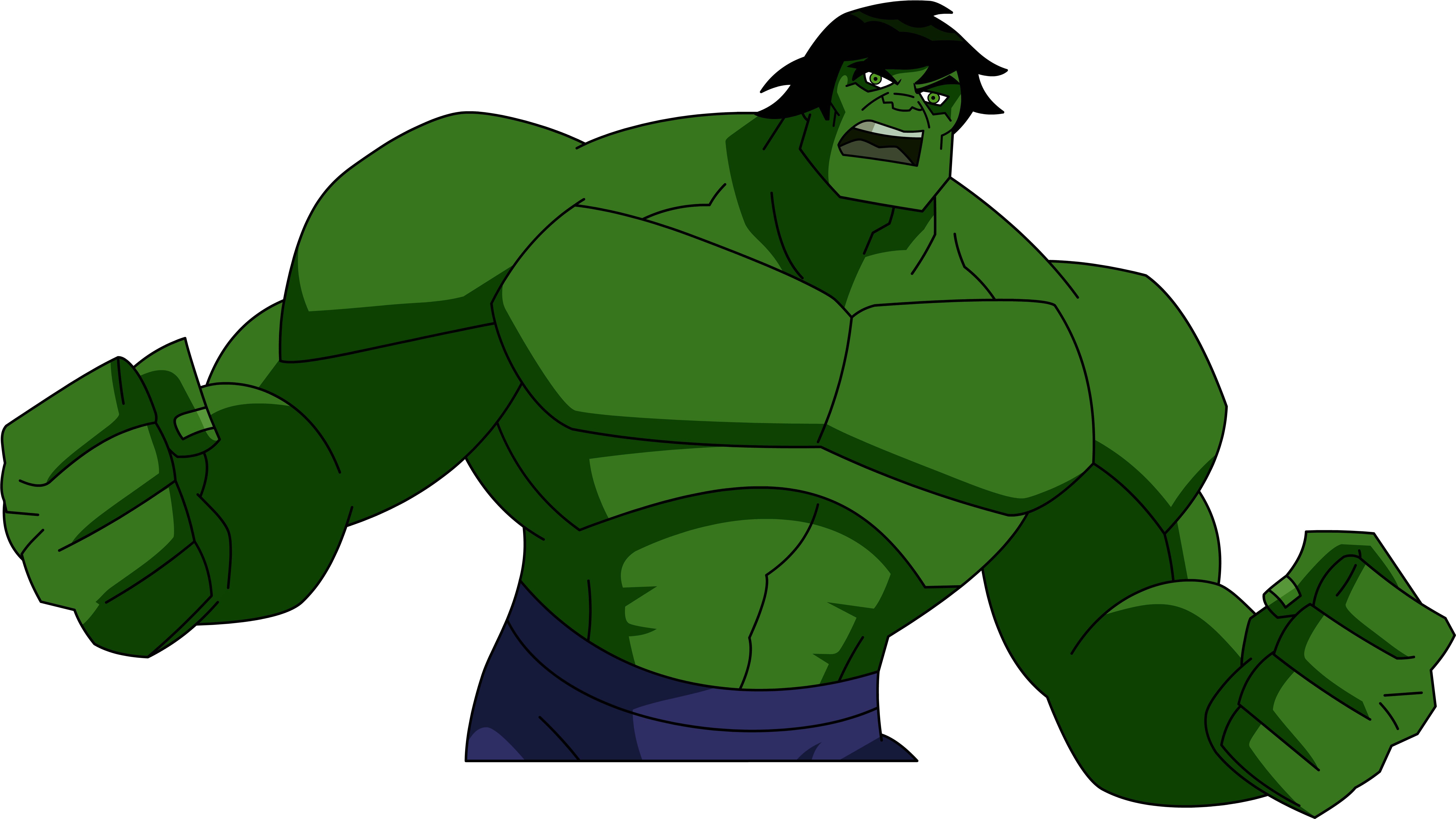 Hulk Png Images Free Download - Vector The Hulk (7680x4320), Png Download