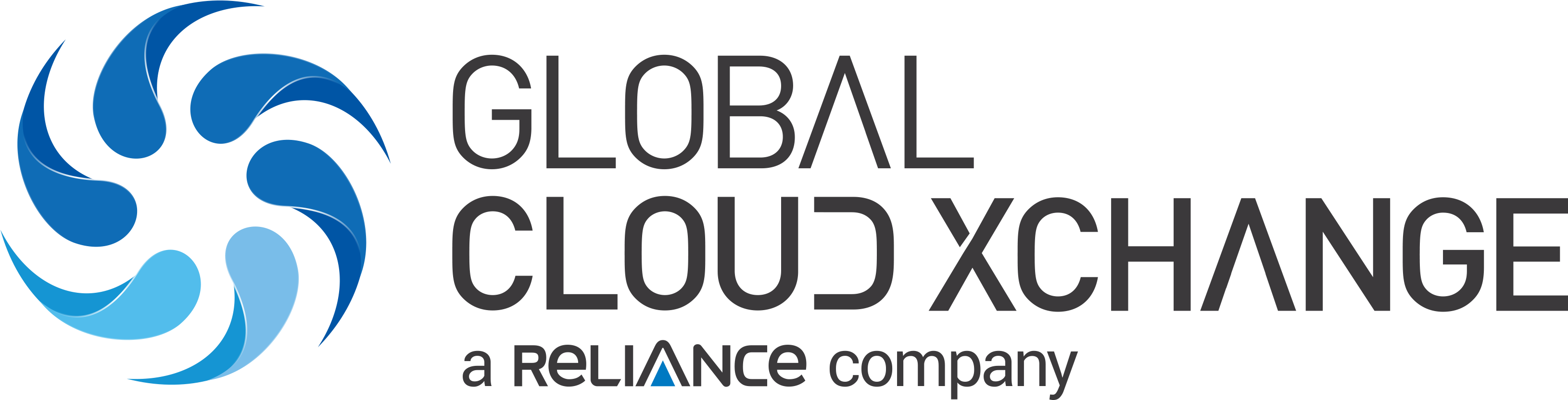 Global Cloud Xchange Logo (3545x1020), Png Download