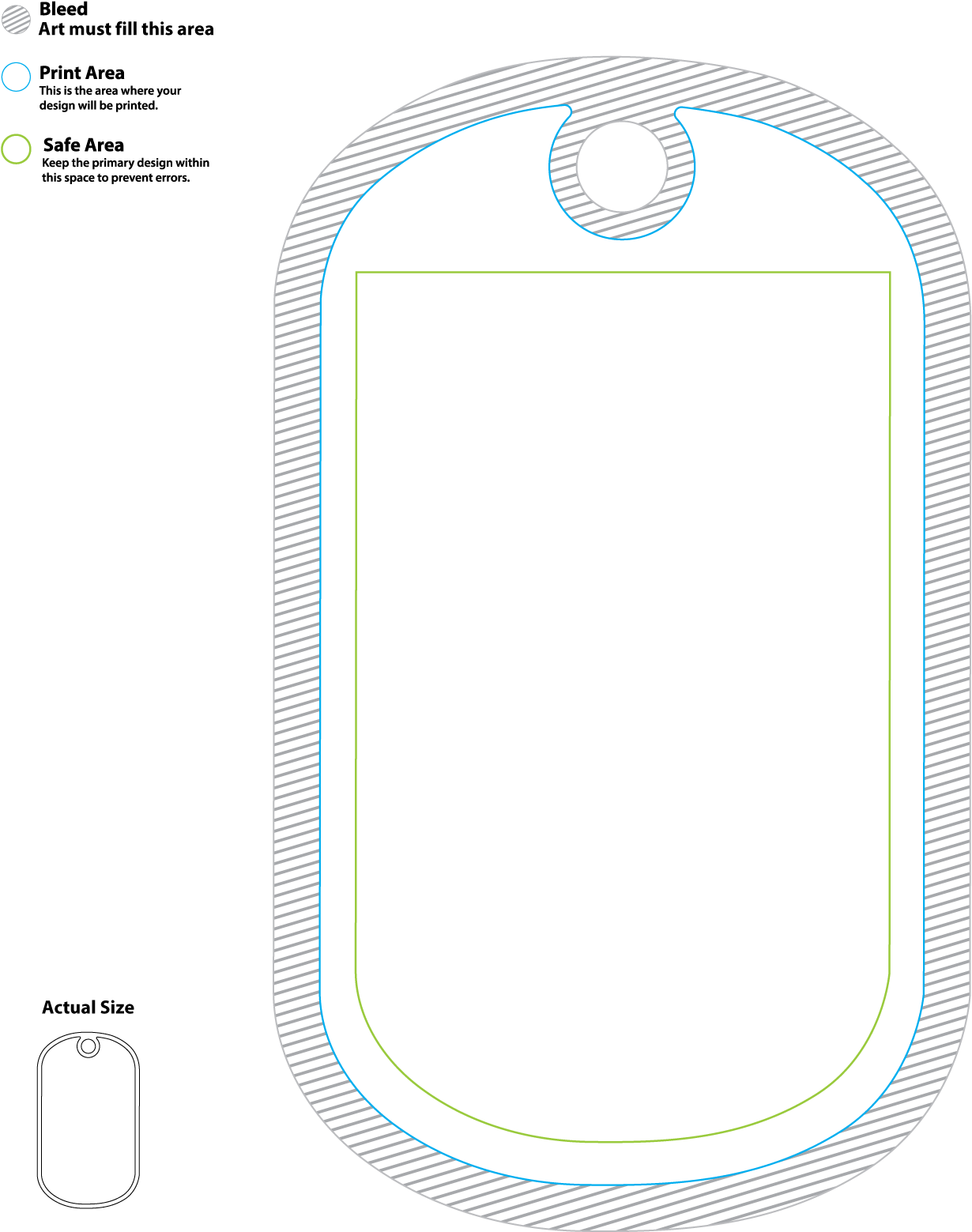 Premium Dog Tag - Circle (1647x1728), Png Download