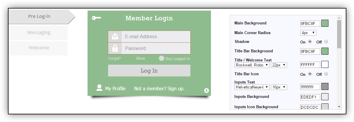 Our Easy To Use Design App Lets You Fully Customize - Sentry Login (1259x422), Png Download