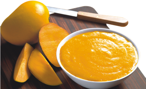 Alphonso Mango Pulp - Mango Pulp Hd (500x396), Png Download