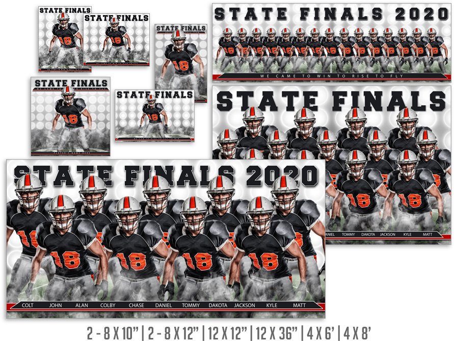 Victory Lights Sports Photoshop Backdrops - Poster (900x692), Png Download