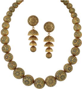 Orra Gold Set Necklace - Bracelet (400x400), Png Download