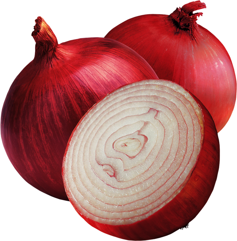 Two Onions And Half An Onion - Transparent Background Png Onion (1008x1024), Png Download