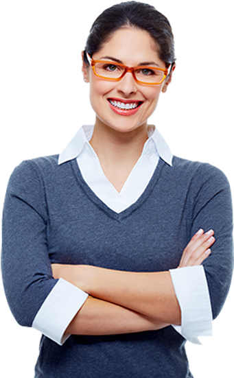 Laptop Service Center Chennai - Girl (362x562), Png Download