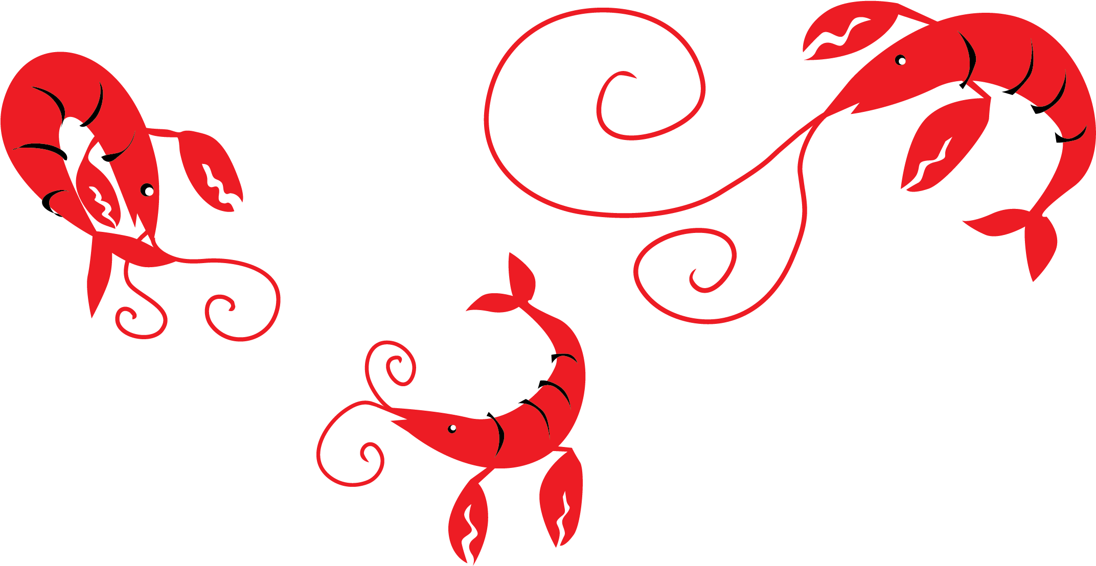 Crawfish Free Vector Clip Art - Crawfish Clip Art Png (2310x1229), Png Download