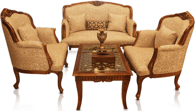Luxury Wooden Sofa Essentials - Athena's Furniture (815x376), Png Download