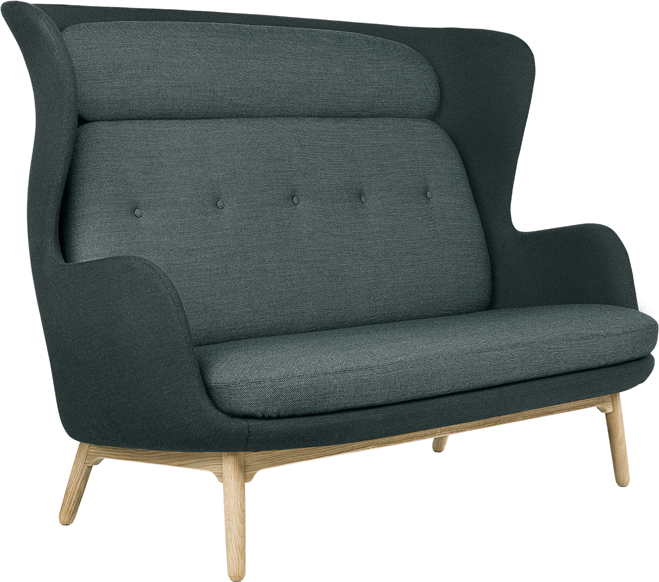 Blue, Fabric Shell - Ro Sofa (1600x1840), Png Download