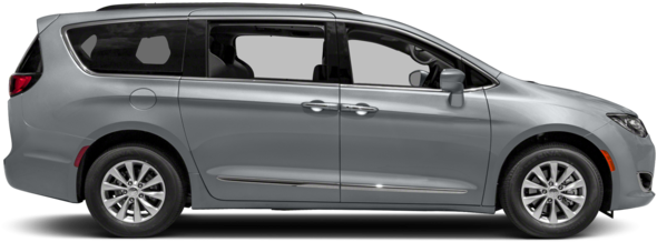 Silver 2018 Chrysler Pacifica Side-view - Chrysler (640x480), Png Download
