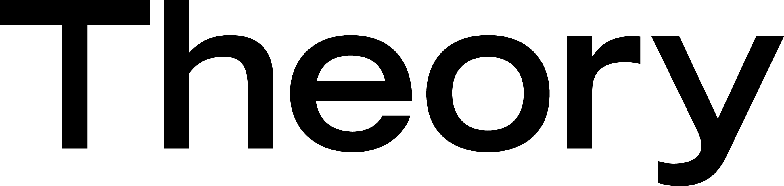 Theory Logo Home Page - Theory Clothing Logo (2727x648), Png Download