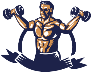 Membership Cost Of Ufc Gym - Body Builder With Dumbbells (350x350), Png Download