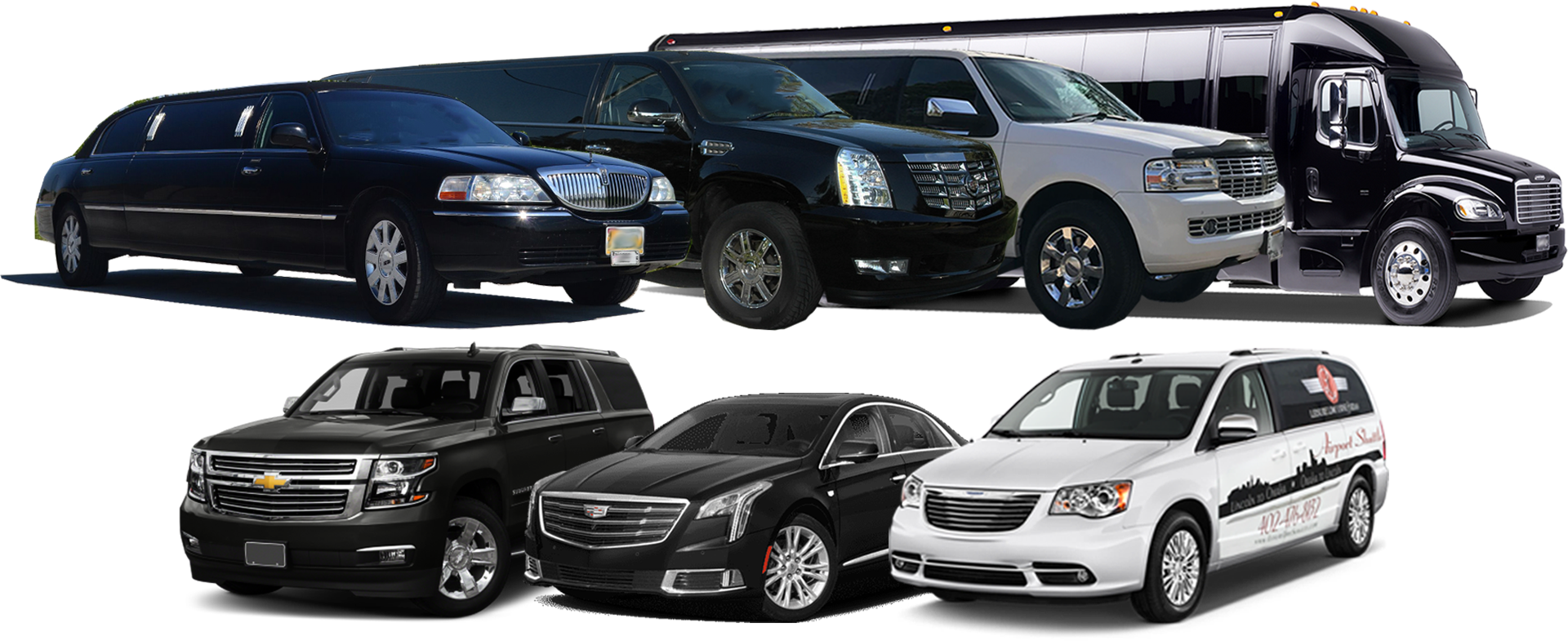 Leisure Limousine & Sedan Offers A Wide Variety Of - Radio Antenna Packages Chrysler Town & Country (1920x785), Png Download