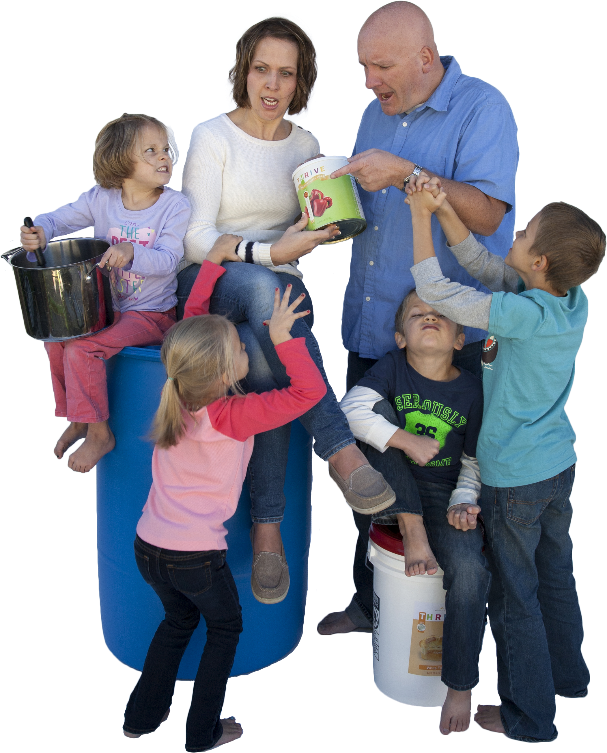 Misty's Story - Busy Family (2192x2680), Png Download