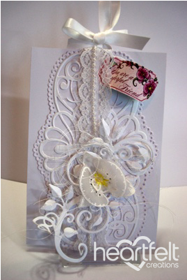Hi Dahlings, This Is The Last Card From The Orchid - Heartfelt Creations - Molding Mat (400x400), Png Download