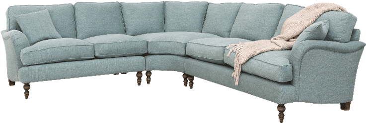 Fabric Corner Sofa - Textile (1000x250), Png Download