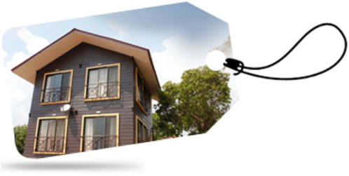 Swiss Chalet Wooden House - House (500x268), Png Download