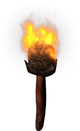 Medieval Torch Png (640x480), Png Download