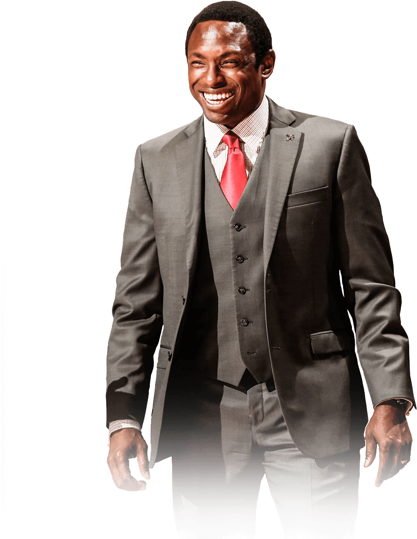 Coach Avery Johnson - Tuxedo (858x1135), Png Download