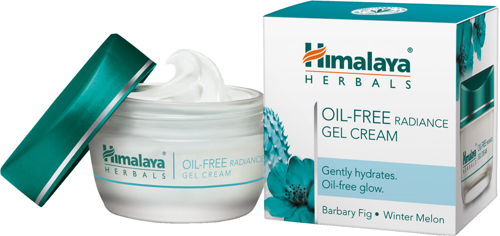 Himalaya Herbals Oil-free Radiance Gel Cream - Himalaya Herbals Oil Free Radiance Gel Cream (1600x758), Png Download