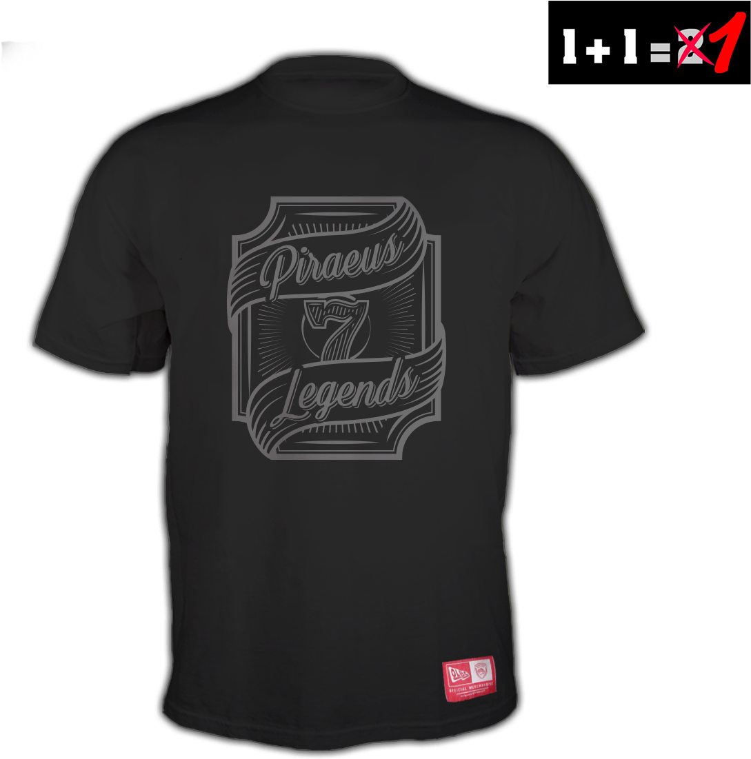 T-shirt Olympiacos Bc - Child (1200x1200), Png Download