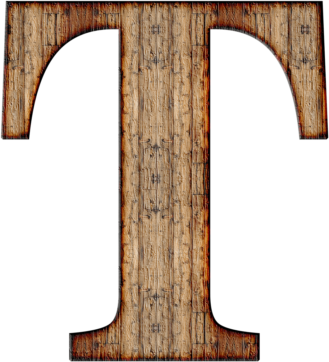 Download - Letter T No Background (1152x1280), Png Download