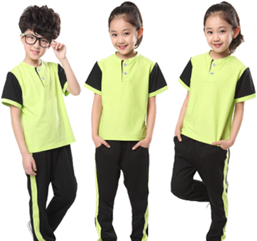 School Dress Manufacturers - Yellow School Uniform In China (497x363), Png Download