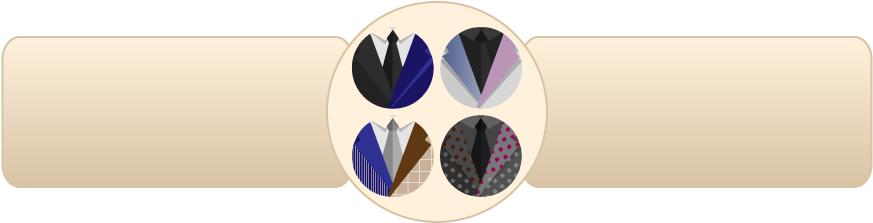 Men Suit Colors &amp - Graphic Design (900x240), Png Download