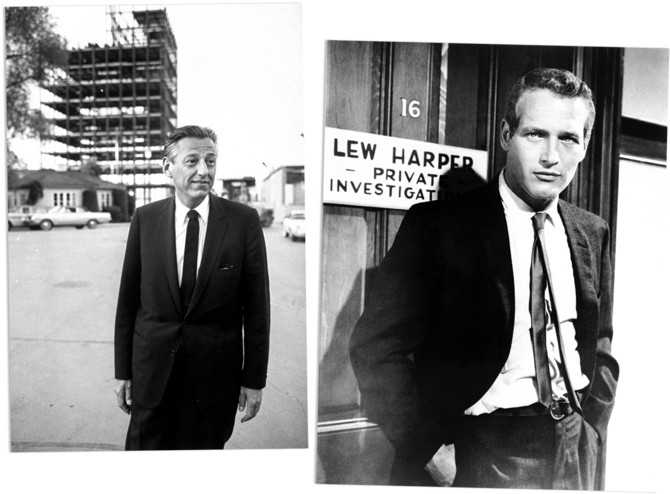 Left, Lew Wasserman Photographed In Front Of The New - Poster: Dominis' Mca Chief Executive, Lew Wasserman (690x513), Png Download