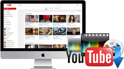 How To Free Download A Youtube Video On Mac - Youtube And Computer Transparent (477x252), Png Download