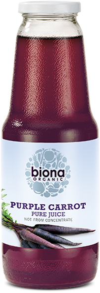 Organic Purple Carrot Juice - Biona - Sunflower Seeds 500g (600x600), Png Download